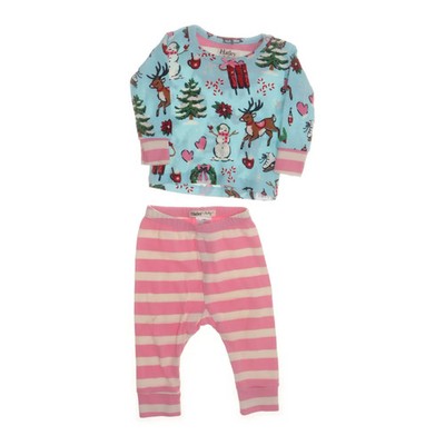 Hatley Baby, Pyjama, Größe: 74, Bio-Baumwolle, Blau/Pink/Rot/Weiß #Rfn