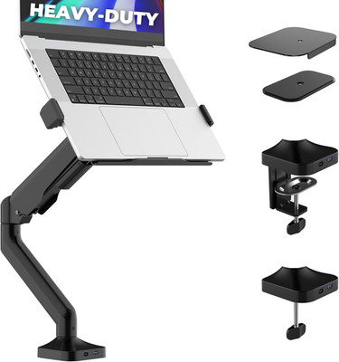 Elevate Pro Heavy-Duty Adjustable Laptop Mount for Desk - Max 26lbs