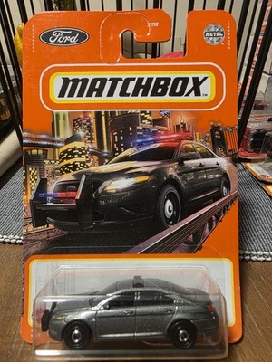 Matchbox Ford Police Interceptor 95/100 Silver