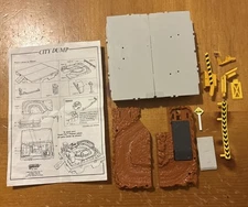 1987 Galoob Micro Machines City Dump Travel City Folding Playset