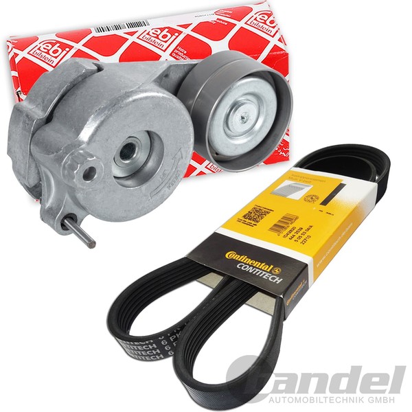 febi Riemenspanner+Conti Keilrippenriemen Passend FüR Mercedes R-KLASSE W251-image