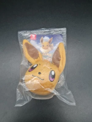 Pokemon Lets Go Eevee Plush Keychain (Nintendo, 2018) Brand New - image 1 of 4
