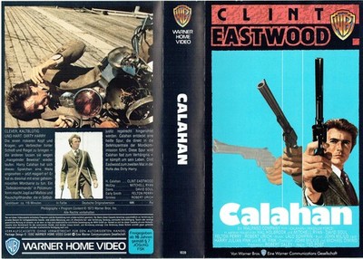 (VHS)  Videokassette - Dirty Harry 2 - Calahan - Clint Eastwood, Hal Holbrook