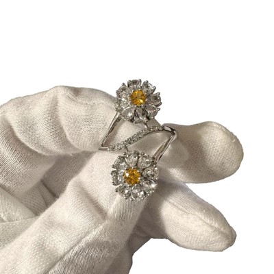 BBJ Sterling Silver 925 Daisy Ring Read Description Below