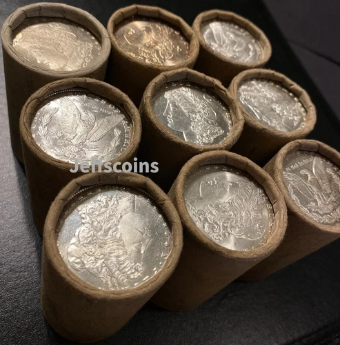 ✯ AU+ Morgan Silver Dollar From Bag Rolls Estate Bullion  ✯