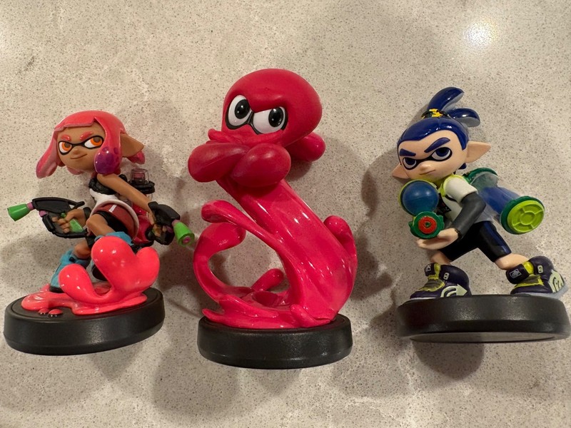 splatoon amiibo 3 pack