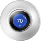 Metal Nest Learning Thermostat Wall Plate 3rd 2nd 1st Generation (Silver)
