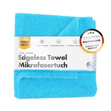 chemicalworkz Mikrofaser Poliertuch Premium Edgeless Towel Blau Randlos 350GSM