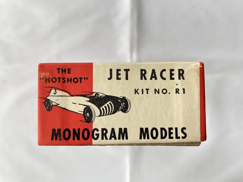 Vintage Monogram Jet Racer "The Hotshot" model kit 1/30 R1 unbuilt - Image 4 of 4