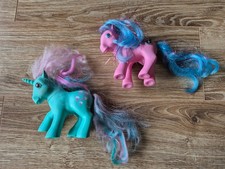 My Little Pony G1 1985 Hasbro Inc., 1987 Hasbro Inc., Pink, T&uuml;rkis