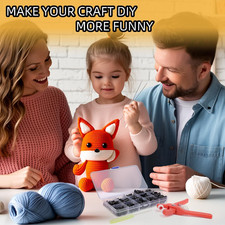 567Pcs Safety Eyes and Noses for Crocheting,1Pack Safety Eyes Tool  5 Size Sa...