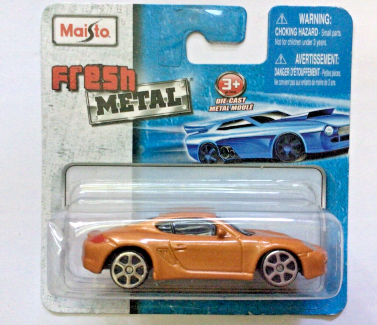1:64 Maisto PORSCHE CAYMAN S sports car METALLIC ORANGE sealed
