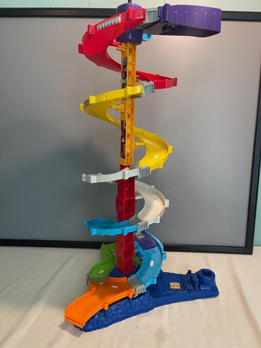 Vtech Tut Tut Bolides Go! Go! Smart Wheels Mega Spiral 2 in 1 Spur gebraucht - Bild 2 von 10