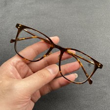 Plate  Titanium Oval Eyeglass Frame Colorful Assembly Frame For Men Women