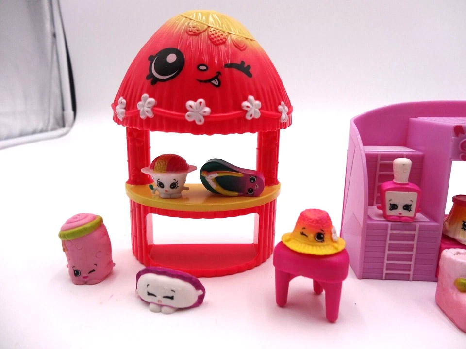 Shopkins Moda Spree Tropical Colección Paquete Hula Hut Literas Flojibles Foto 2 de 4
