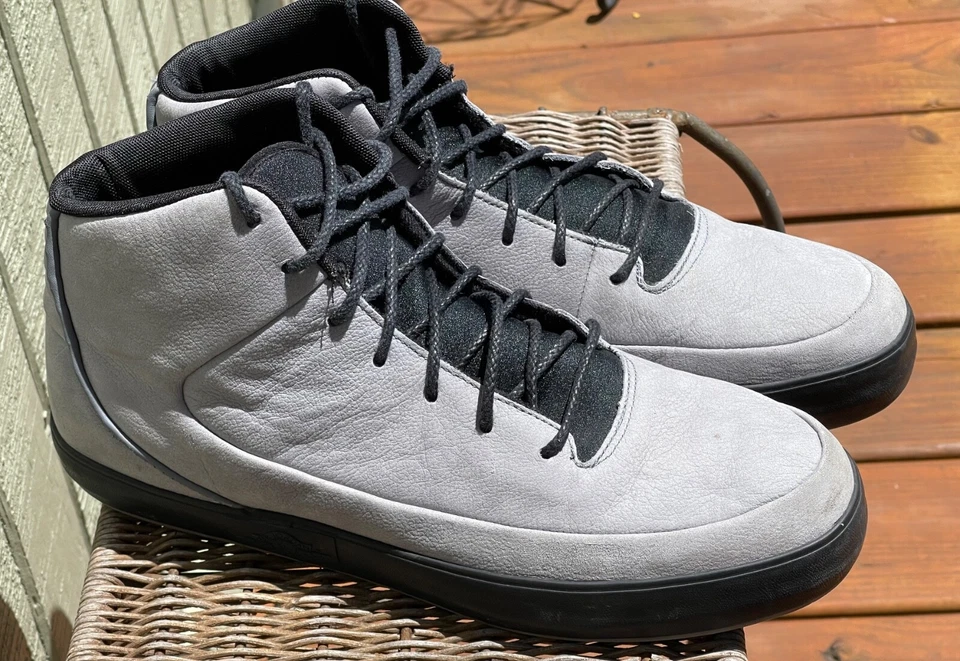 Air Jordan Talla 10 Crecido V.9 Gris Frío/Negro 453930-001 Excelente Estado Foto 2 de 4