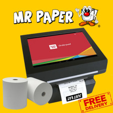 Just Eat OrderPad 80mm x 70mm Thermal Paper Rolls (Box of 20 Rolls)