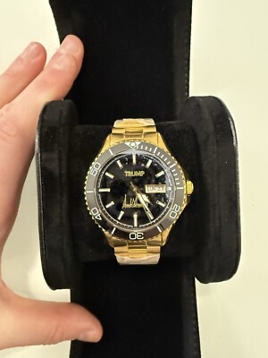 Trump Watch Onyx Gold Fight Limited Edition#589/1000 Sold Out Model