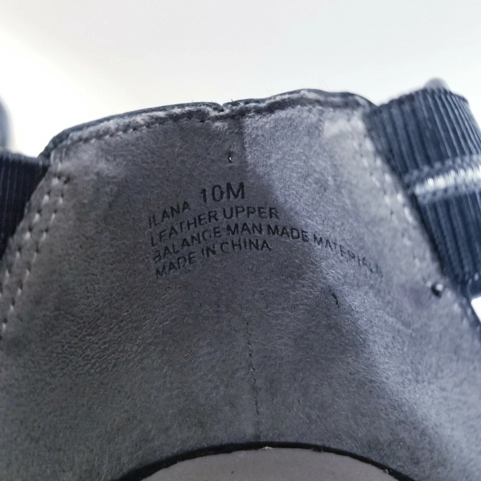 Sandalias Me Too con tiras cuñas zapatos para mujer talla 10M negras alpargata Ilana Foto 2 de 4