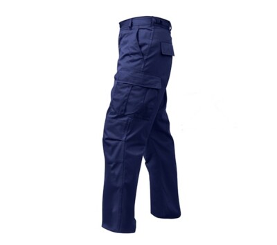 NWT MENS MEDIUM ROTHCO 7885 TACTICAL BDU CARGO PANTS NAVY MEDIUM REG