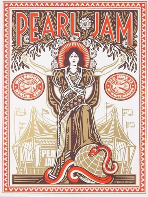 Pearl Jam Berlin Waldbühne Germany 2022 Show Edition FLORIAN