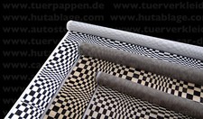 Porsche Pascha Stoff fabric tissu tela tessuto Bezug Sitzstoff Sitzbezug black