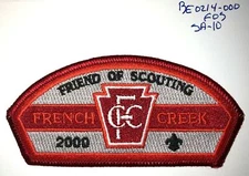 Boy Scout French Creek Council 2000 FOS CSP SA-10