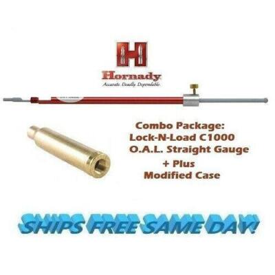 Hornady Lock-N-Load STRAIGHT OAL Gauge C1000 + 33 Nosler Modified Case B33N