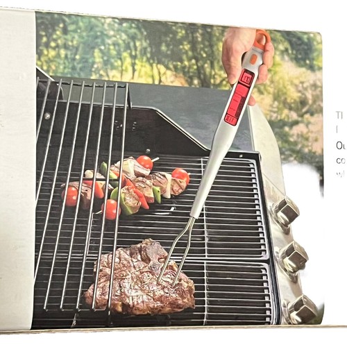 Jumbo 18”+ Brookstone Digital Chef's Fork With Thermometer - Picture 7 of 11