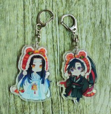 2pcs Anime Mo Dao Zu Shi Wei Wuxian Lan Wangji Acrylic Keychains Key Chains