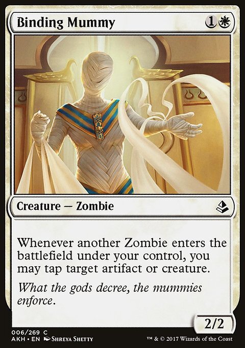 MTG Magic the Gathering Binding Mummy (6/347) Amonkhet LP