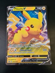 Pikachu V SWSH061 Jumbo Black Star Promo