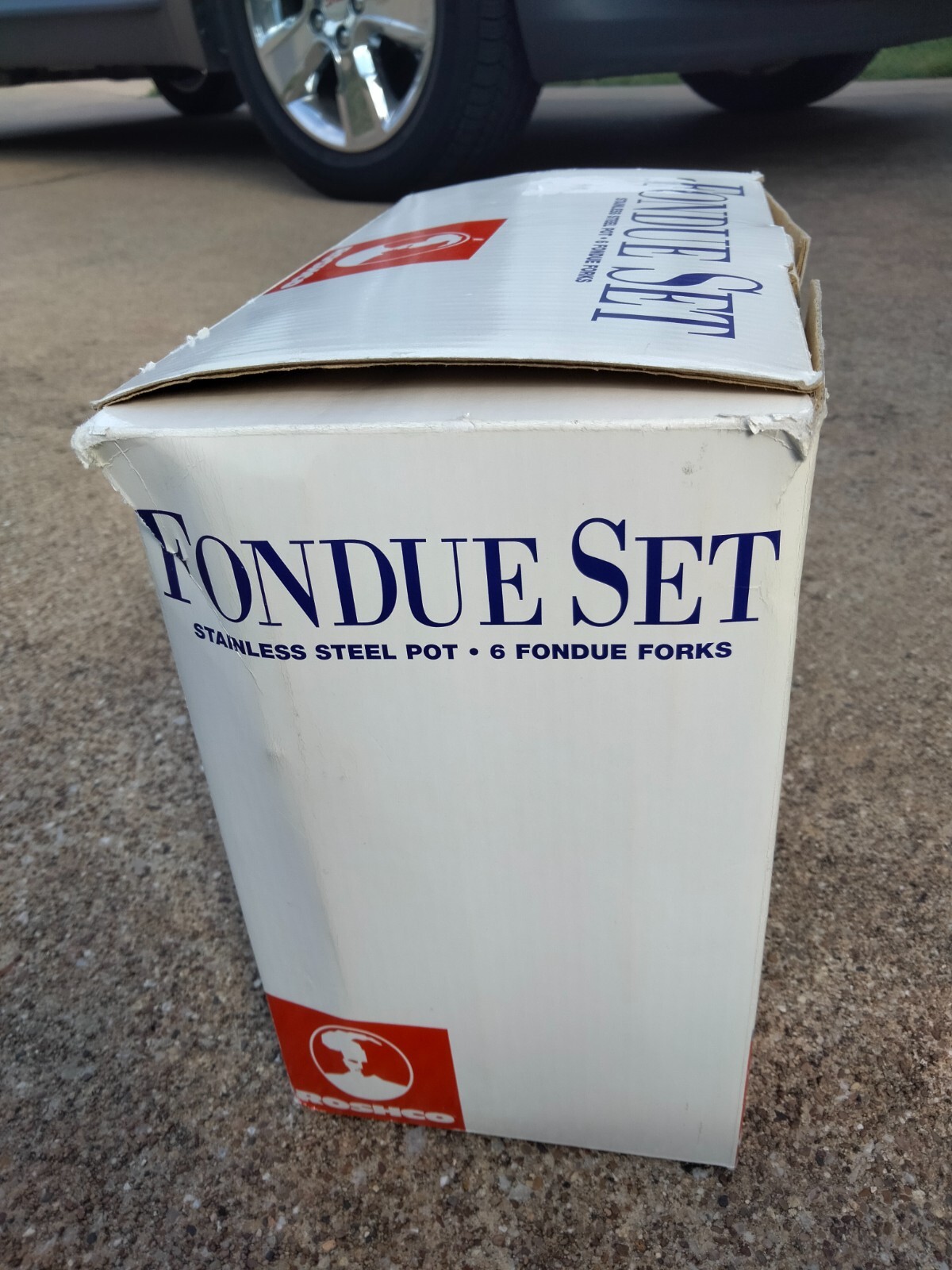 Roshco Stainless Steel Fondue Set. Complete Model 58903 NEW! eBay