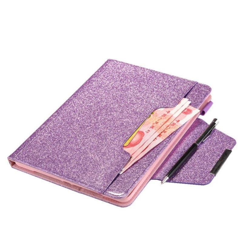 Funda tipo billetera de cuero PU para iPad 5 6 7 8 9º 10º Air Pro 11 12.9 2022 2021 Foto 4 de 4