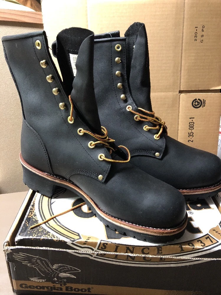 Georgia 8 top logger boot