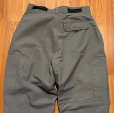 Kemper Snow Pants Mens M 28" Gray Waterproof Breathable Distress