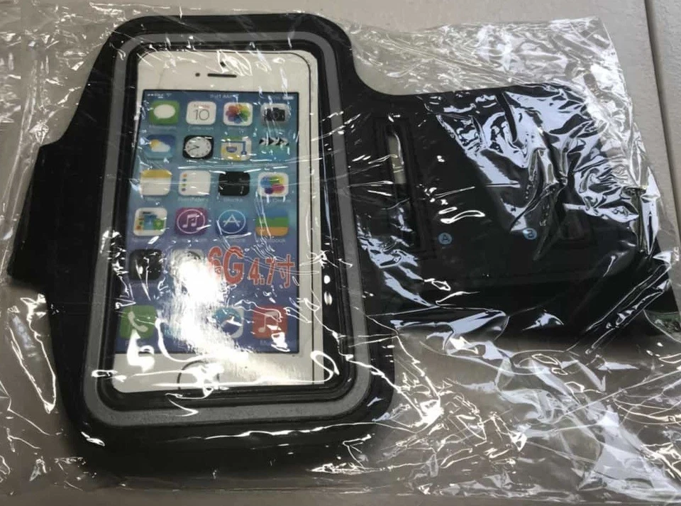 Mobile Cel Phone Armband Pouch - Runners/Cyclists - iPhone 4 4s 5 5s Samsung s4 - Image 2 of 2