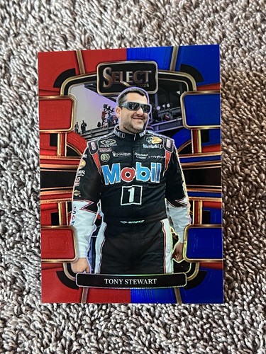 2024 Tony Stewart Panini Select Red & Blue Prizm 137/249 #79