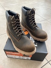 Timberland PRO Sawhorse 6" Composite Safety Toe Boot Men  s Size 9.5 Dark Brown