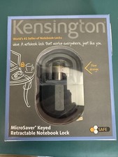 Kensington MicroSaver Keyed Laptop Notebook Lock 4ft Retractable Steel Cable New