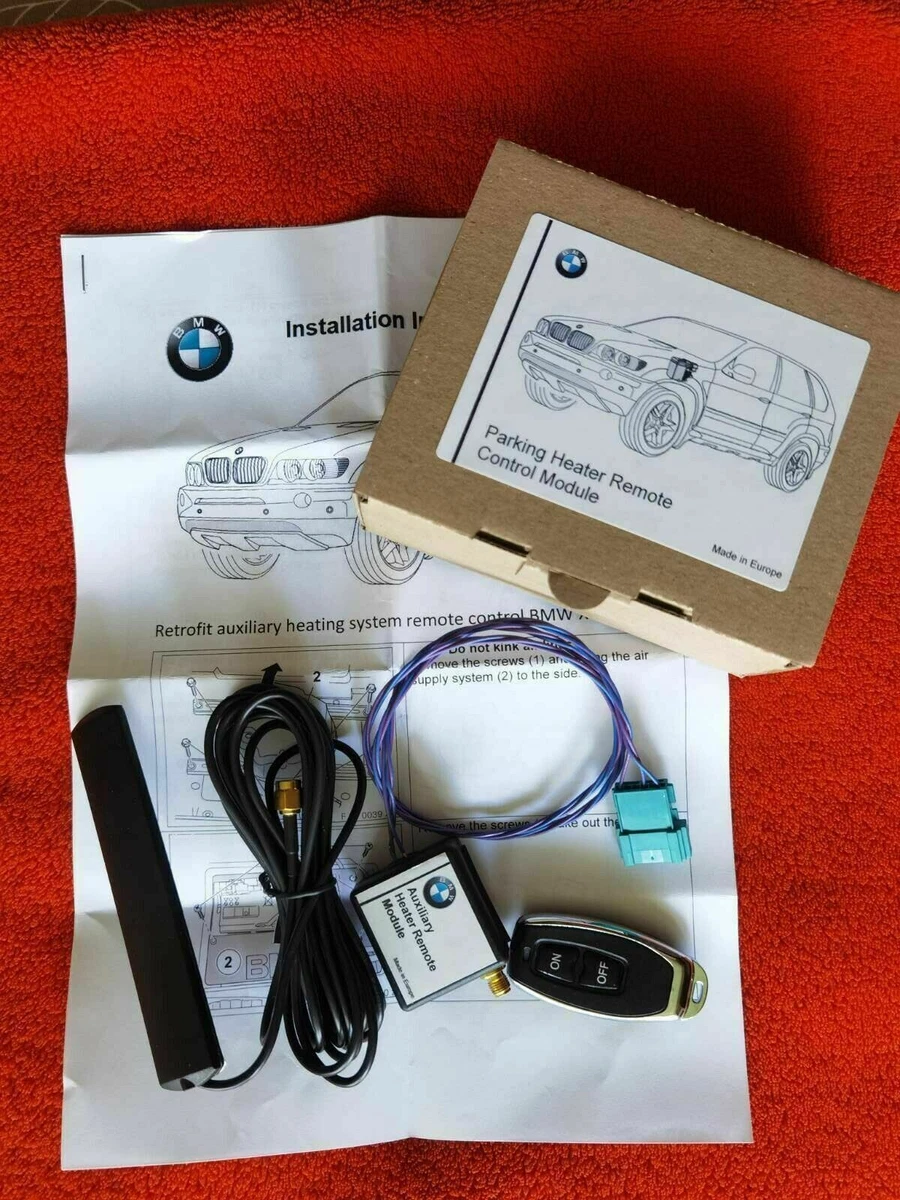 Telestart remote control for BMW X5 E53 Webasto Auxiliary heater | eBay