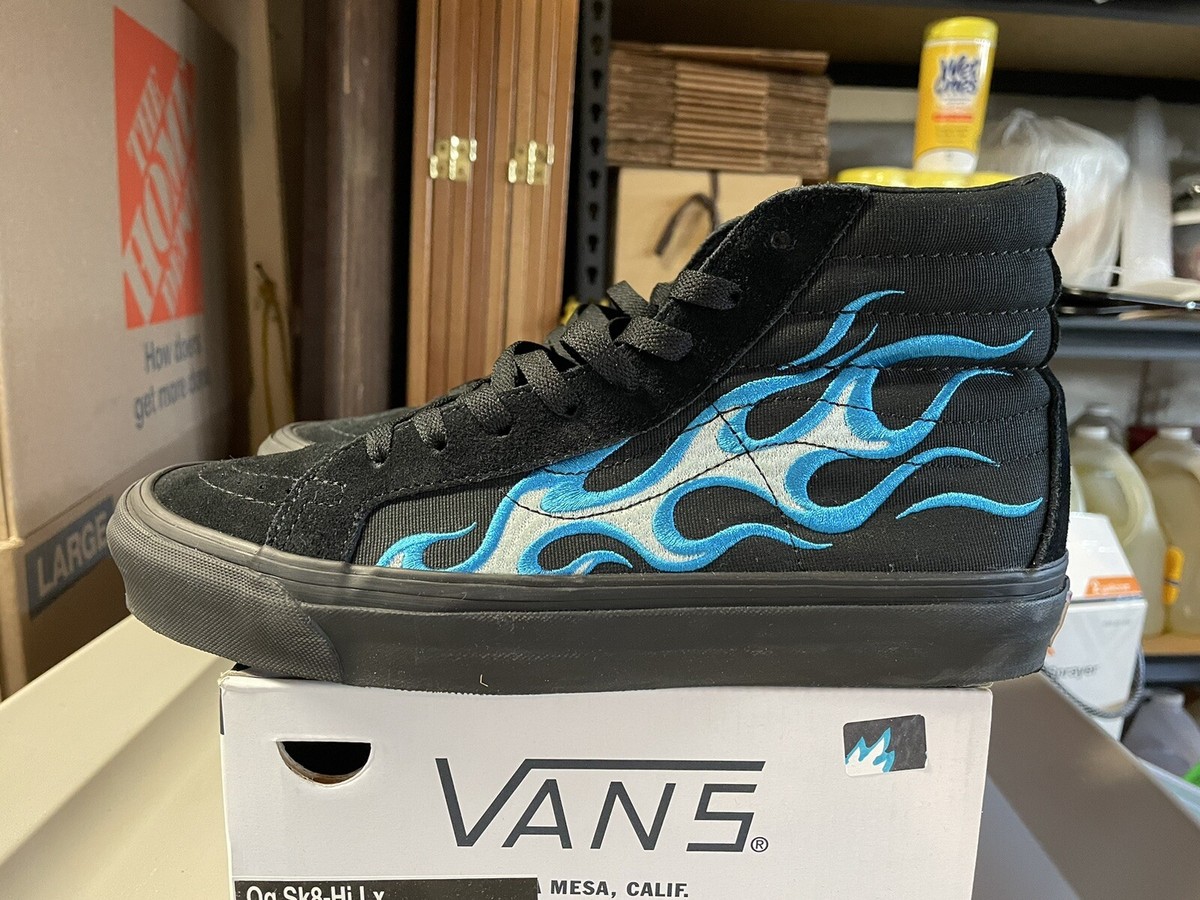 2018 Vans x WTAPS OG Sk8-Hi LX Size 9 Blue Flame | eBay