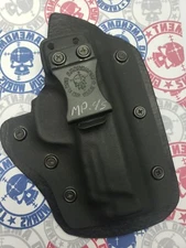 QUICK SHIP Hybrid IWB Black Kydex Holster for Smith and Wesson S&W M&P .45 2AGW