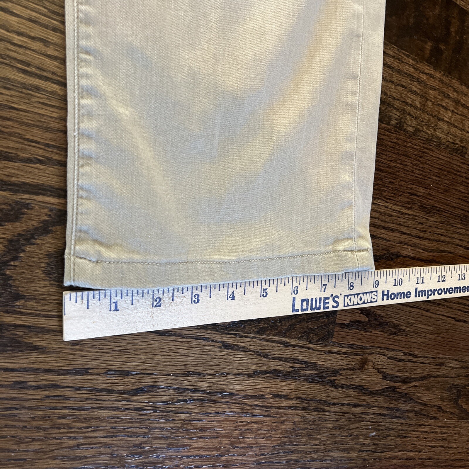 34 Heritage Pants Men 32 X 26 Tan Charisma Comfort Rise Classic Jeans Pockets - View 8