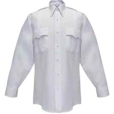 FLYING CROSS 126R78 100 POLYESTER WOMENS 36 REG WHITE LONG SLEEVE SHIRT