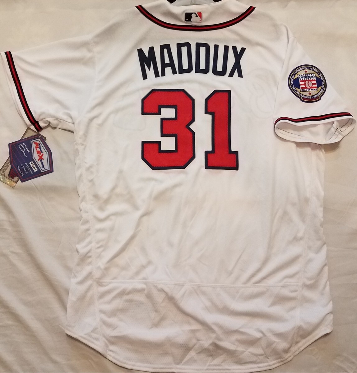 Authentic Majestic 48 XL, ATLANTA BRAVES ON FIELD FLEX BASE GREG