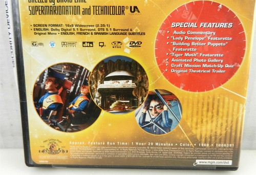 Thunderbirds Movie DVD Paxton + Supermarionation 'Are Go' & '6' G. Anderson T11 - Picture 12 of 12