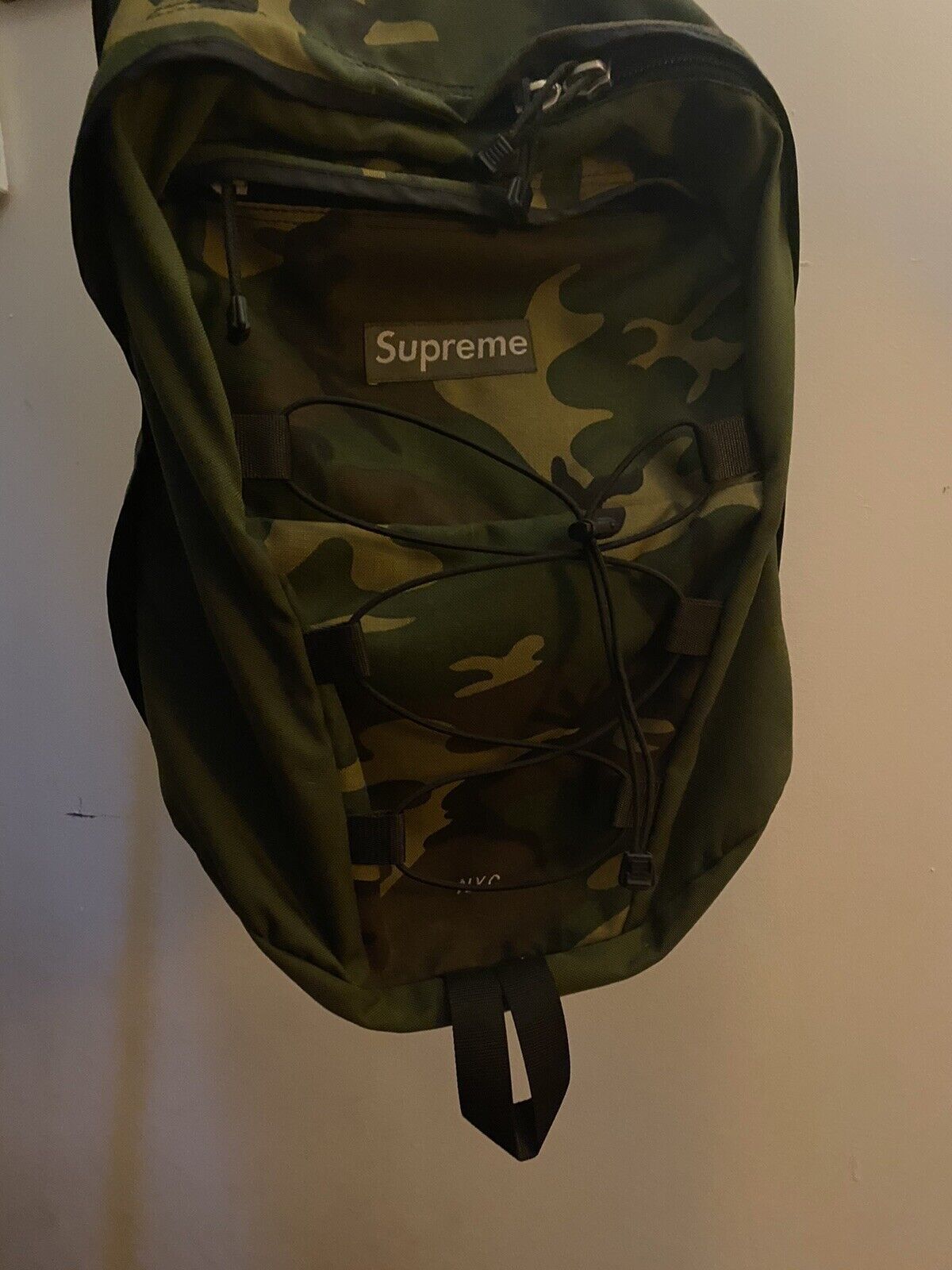 RARE ARCHIVE VINTAGE SUPREME 1997 Woodland Camo Backpack