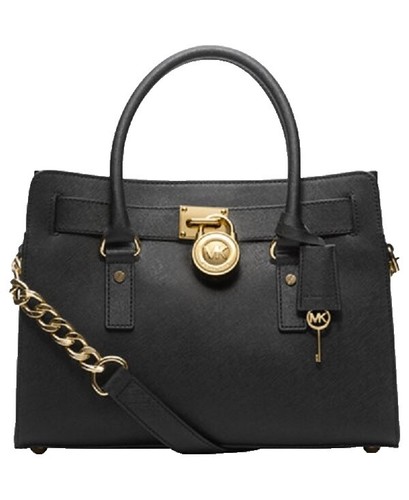 Michael Kors Dome Emmy Saffiano Leather Satchel Shoulder Handbag
