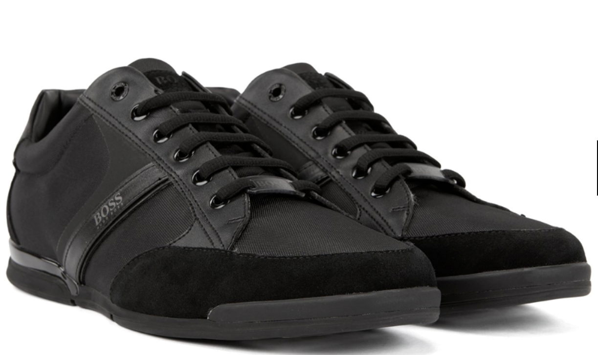 hugo boss hybrid trainers black